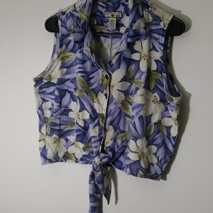 Caribean Joe crop top size medium